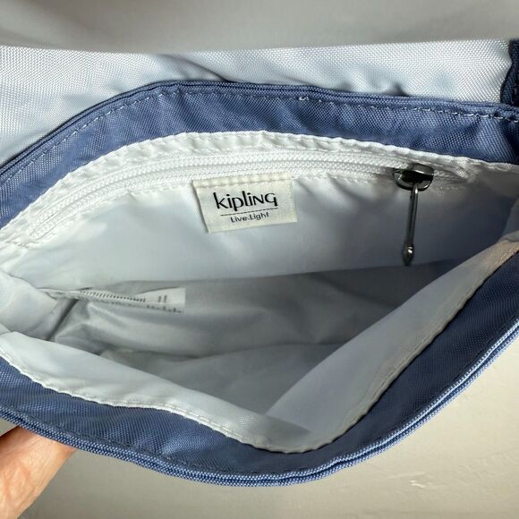Kipling Sabian Blue Crossbody Mini Bag Purse - Picture 5 of 16